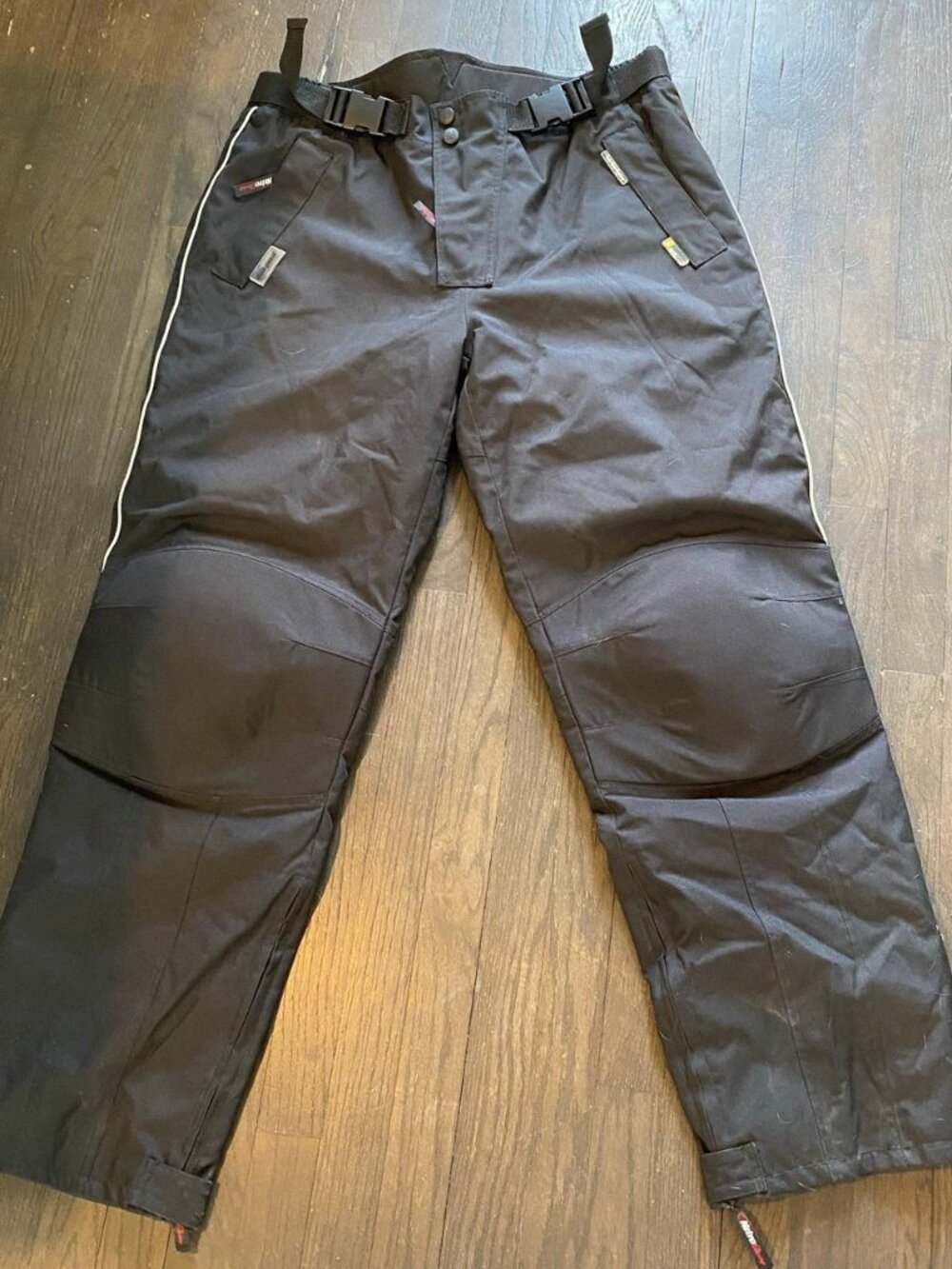 Men's Nitro Racing Twin Skin Cold Weather Winter Black Snowmobiling Pants - XL